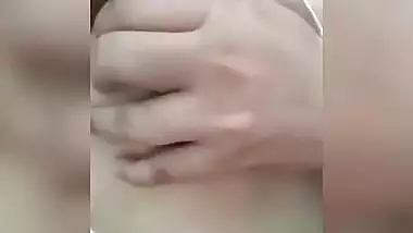 Cute smiling Bengali girl showing nude for BF