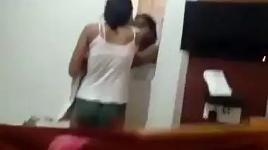 Indian GF dressing after bath video