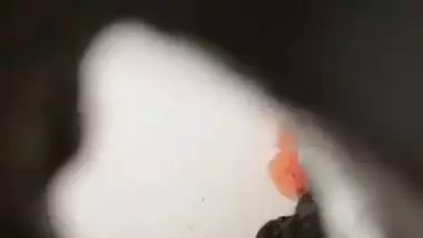 Neighbor wife bath and wearing bra caught through window