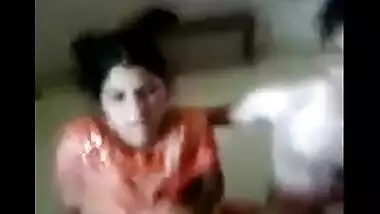Desi Indian bhabhi caught during illegal home sex affair