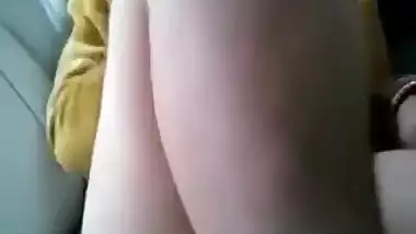 XXX movie scenes of a horny abode wife fucking her spouse in the car