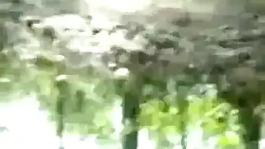 Indian village girl having a nice jungle sex