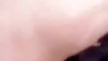 Guy makes XXX video touching boobs and thrusting cock into Desi pussy