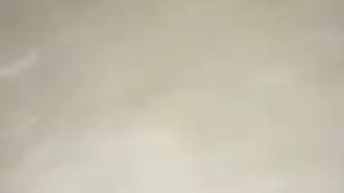 Village Bhabhi lifting her petticoat to show her pussy