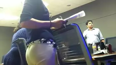 Tight Candid Coworker Ass (HD) (Indian Goddess)