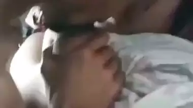 Newly married wife boob sucking and pussy fuck by hubby