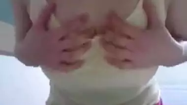 Natasha Huge Boobs Show Part 1