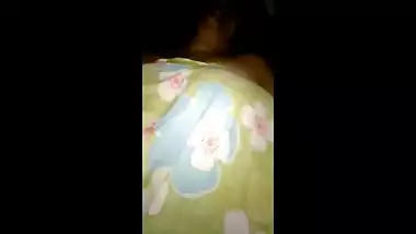 Desi super hot bhabi in hotel enjoying with young guy boobs and nips exposed with hindi audio