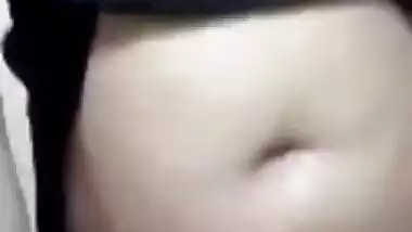 Supercute desi girl video call with BF by BF