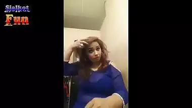 Big Booby Woman ,Transparent Dress,Hot !