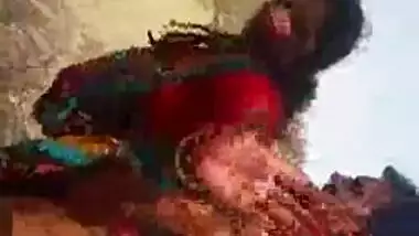 Outdoor doggy sex with a slut in a village