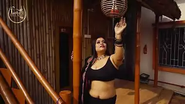 Nila in Black Saree Photoshoot ~