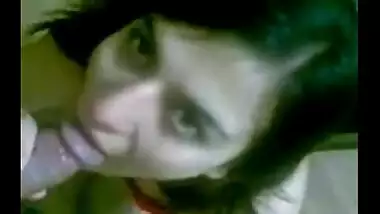 Blowjob and sex video of escort girl Saina