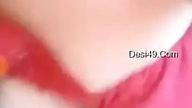 Today Exclusive- Horny Desi Bhabhi Showing Her Boobs And Pussy On Tango Show