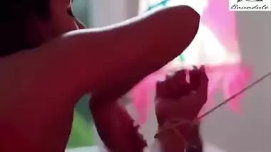 Indian Girl Has Bedroom Romance With Her Friend