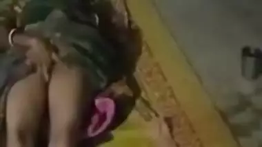 Sleeping village wife pussy exposed by pervert husband