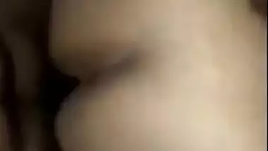 Aunty hard doggy fuck with young boyfriend