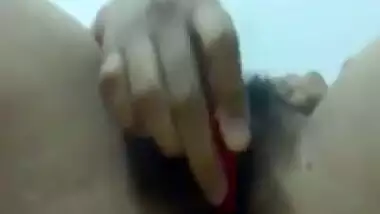 Desi teen playing with herself on webcam