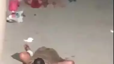 Desi mms video of excited lovers caught copulating outdoor under bridge