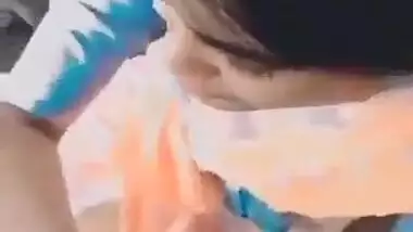 Cute Girl Outdoor Bj