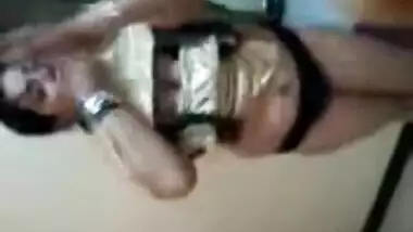 Indian Wife Changing Dress