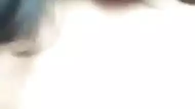 Desi cute girl boob show selfie video