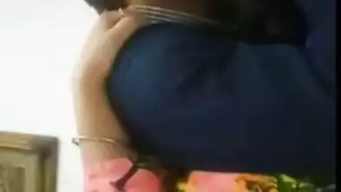 XXX video of bearded guy fucking Desi girlfriend in missionary