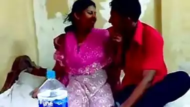 Bengali couple smooch kissing and boob press and sucking with bengali audio