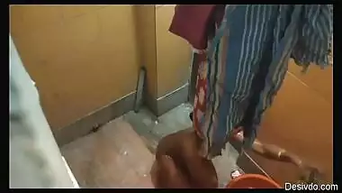 Desi village aunty nude bathing