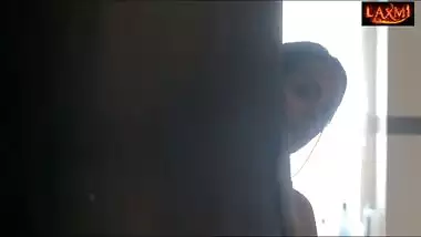 Indian Desi beautiful bhabhi seduced her young boy maid and fucked in bathroom real Hindi hardcore sex video