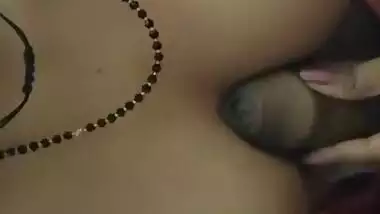 Indian wife boob job viral MMS sex with husband
