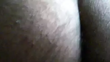 Hairy Indian ass close