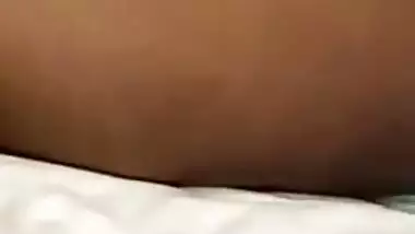 Unsuspecting Desi wife is sleeping without knowing about XXX video