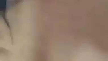 Srilankan virgin girl sucking her big boobs MMS