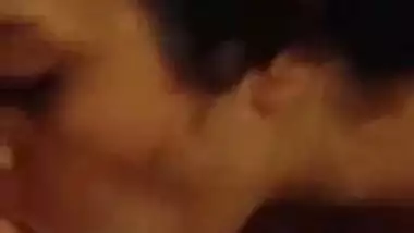 Mature desi bhabhi sucking long penis of college guy