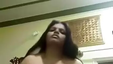 Hungry for hubby's cock Desi nympho records XXX video posing nude
