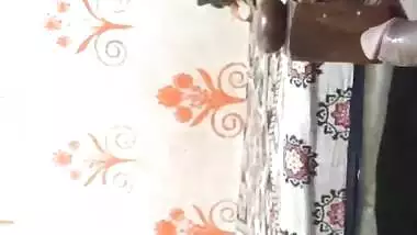 Hot looking Indian girl giving blowjob to BF