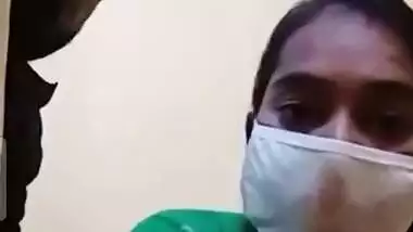 Lucy Couples – Boyfriend Shaking Girlfriend Boobs in Tango Live