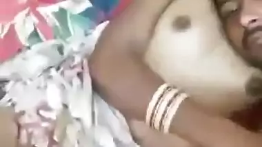 Indian lovers homemade foreplay sex video