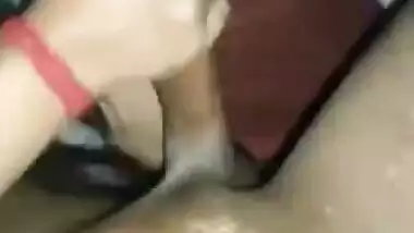 Beautiful Indian wife sucking dick madly