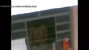 Naked Indian Aunty Cooking In Her Kitchen