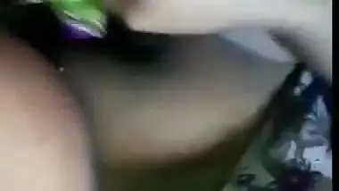 Desi indian village girl masturbating with banana and eating cum recording selfie to boyfriend part 1