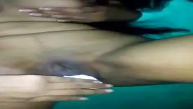 Indian playing with pussy