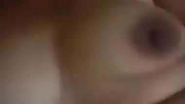 Big booby Girl Fingering Her Pussy