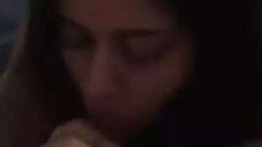 Horny Nri Babe Giving Blowjob