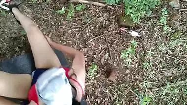 Risky public outdoor painful sex relationship bhabhi