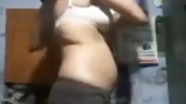 Erotic figured desi stripping dress and dressing