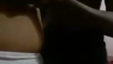 Mallu big aunty and maid squeezing their huge boobs