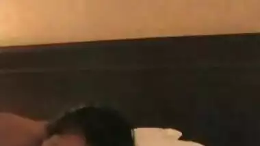 Sexy young amateur Indian wife cuckold threesome