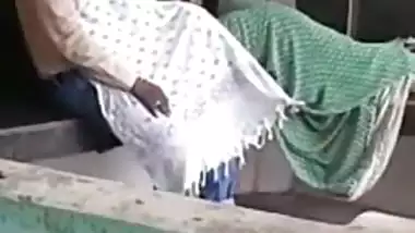 Illegal cock sucking in park